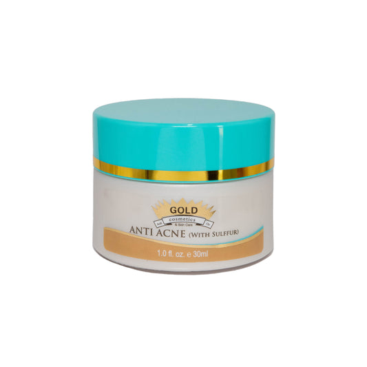 Gold Cosmetics | Anti Acne Cream | with Sulfur | 30 ml