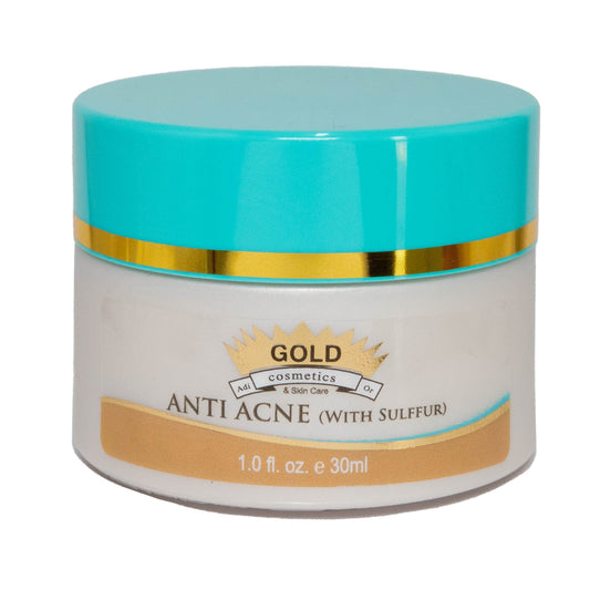 Gold Cosmetics | Anti Acne Cream | with Sulfur | 30 ml - Gold Cosmetics & Skin Care