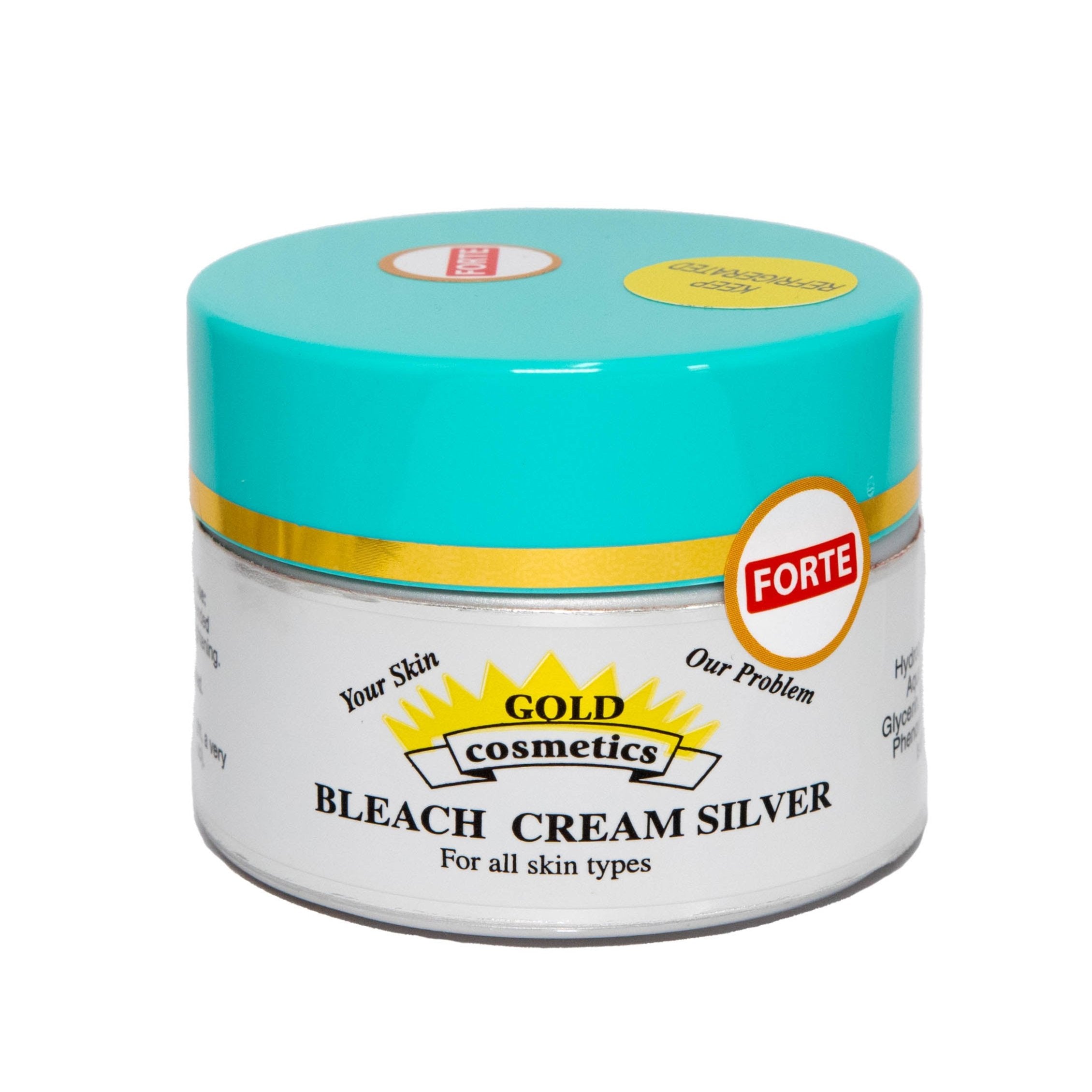 Gold Cosmetics Bleach Cream Silver Forte 30 ml
