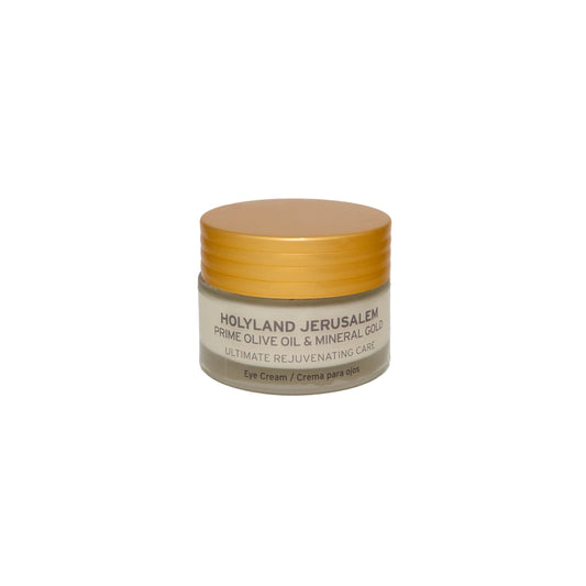 Gold Cosmetics | Holyland Jerusalem Prime Olive Oil & Mineral Gold | Eye Cream | 30 ml