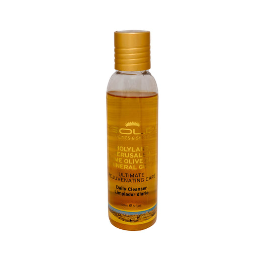 Gold Cosmetics | Holyland Jerusalem Prime Olive Oil & Mineral Gold Daily Cleanser | 150 ml