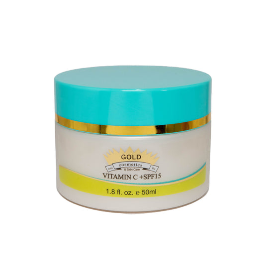 Gold Cosmetics | Vitamin C Cream + SPF 15 | 50 ml