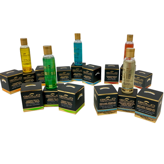 Gold Cosmetics | Gold Mineral Kits Series
