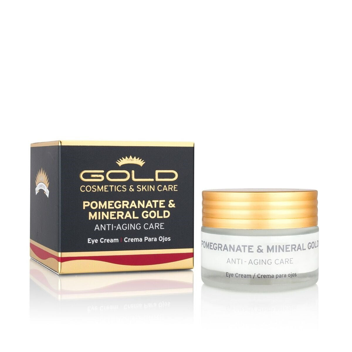 Pomegranate & Mineral Gold Day Eye Cream - Gold Cosmetics & Skin Care