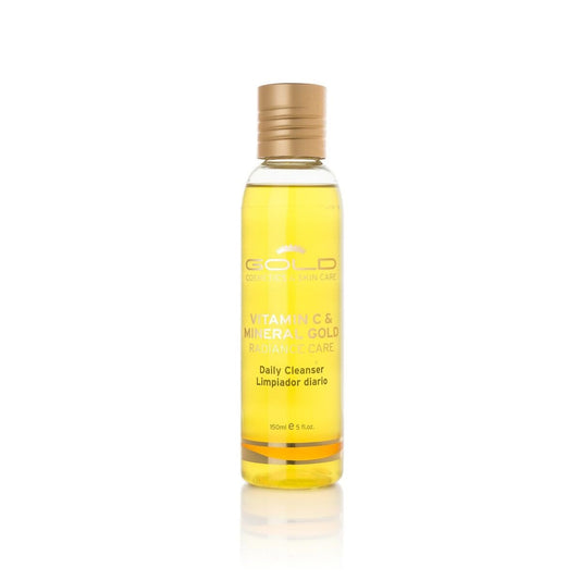 Gold Cosmetics | Vitamin C & Mineral Gold Daily Cleanser | 150 ml