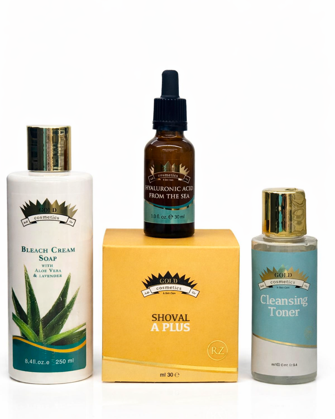 Medium Wrinkles Kit - Gold Cosmetics & Skin Care