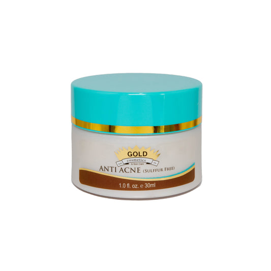 Gold Cosmetics | Anti Acne Cream | Sulfur free | 30 ml - Gold Cosmetics & Skin Care