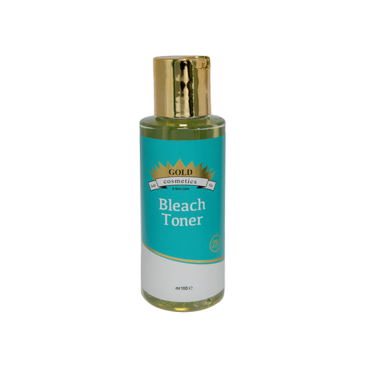 Gold Cosmetics | Bleach Toner | Unifies Skin | 100 ml