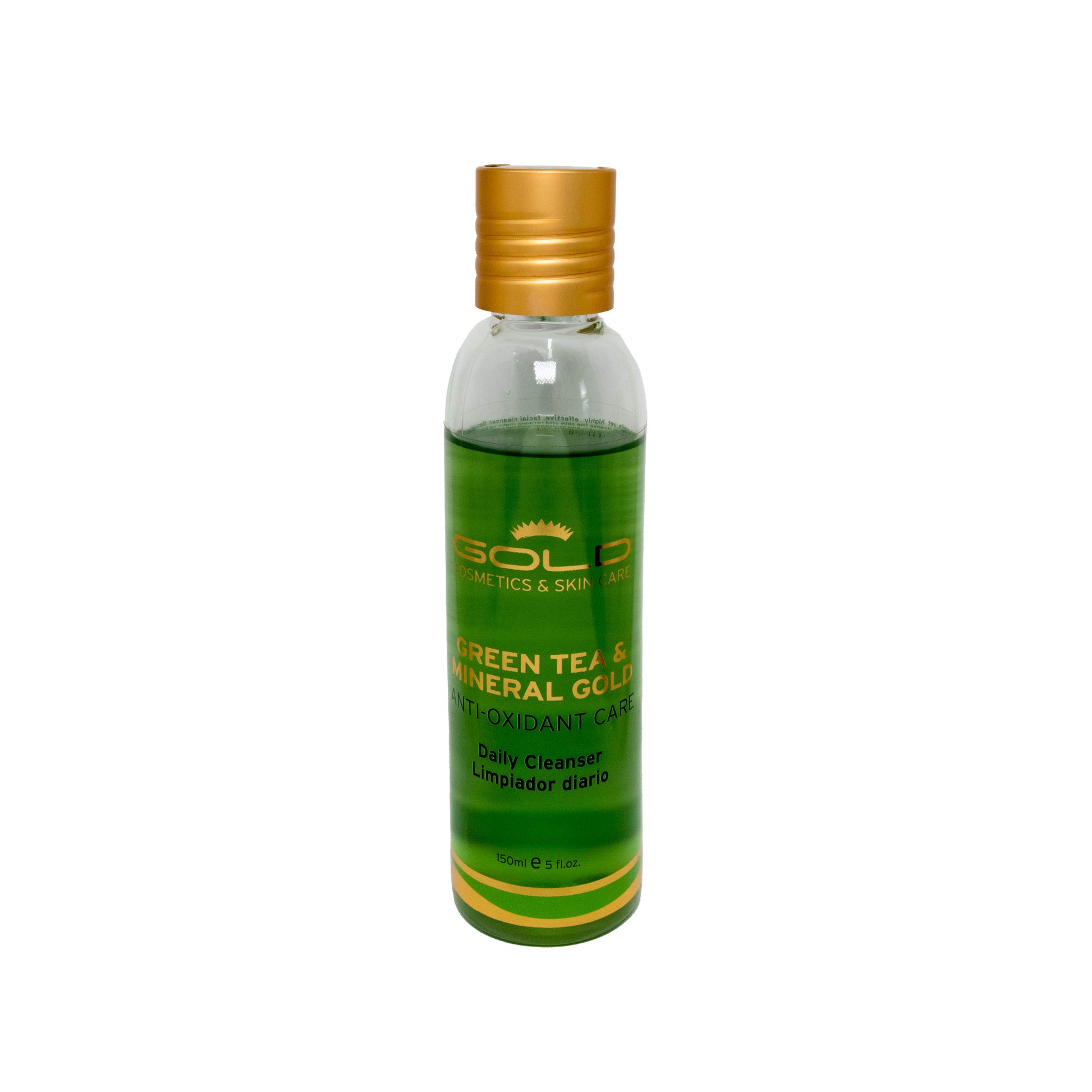 Gold Cosmetics | Green Tea & Mineral Gold Daily Cleanser | 150 ml - Gold Cosmetics & Skin Care
