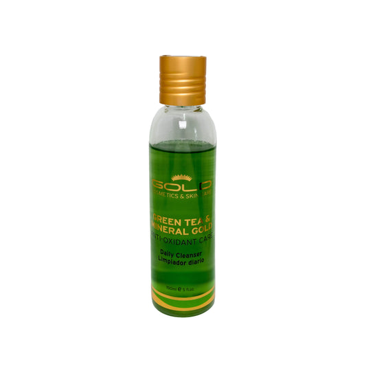 Gold Cosmetics | Green Tea & Mineral Gold Daily Cleanser | 150 ml - Gold Cosmetics & Skin Care