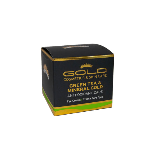 Gold Cosmetics | Green Tea & Mineral Gold | Eye Cream | 30 ml - Gold Cosmetics & Skin Care