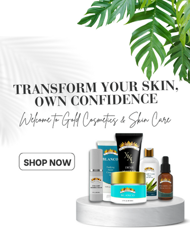 Gold Cosmetics & Skin Care