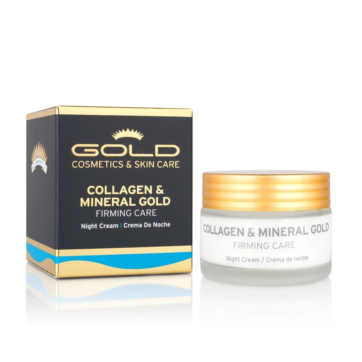 COLLAGEN & MINERAL GOLD NIGHT CREAM - Gold Cosmetics & Skin Care
