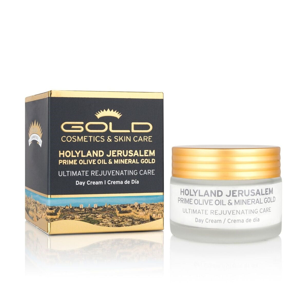 HOLYLAND JERUSALEM MINERAL GOLD DAY CREAM - Gold Cosmetics & Skin Care