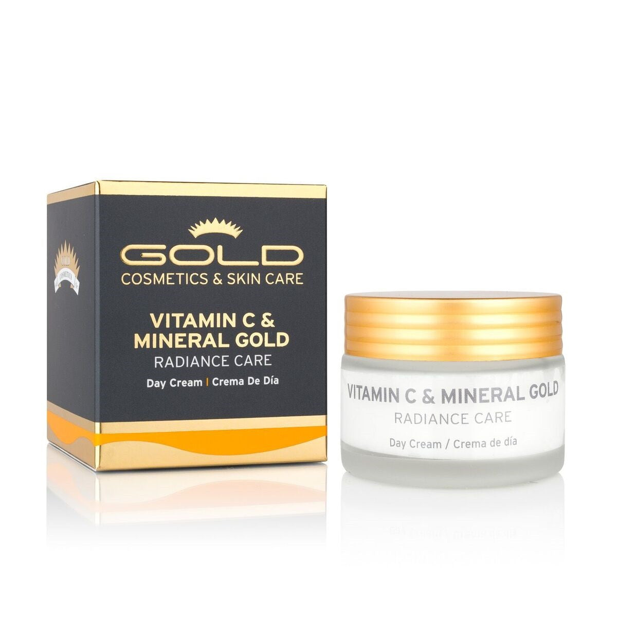 VITAMIN C & MINERAL GOLD  DAY  CREAM - Gold Cosmetics & Skin Care